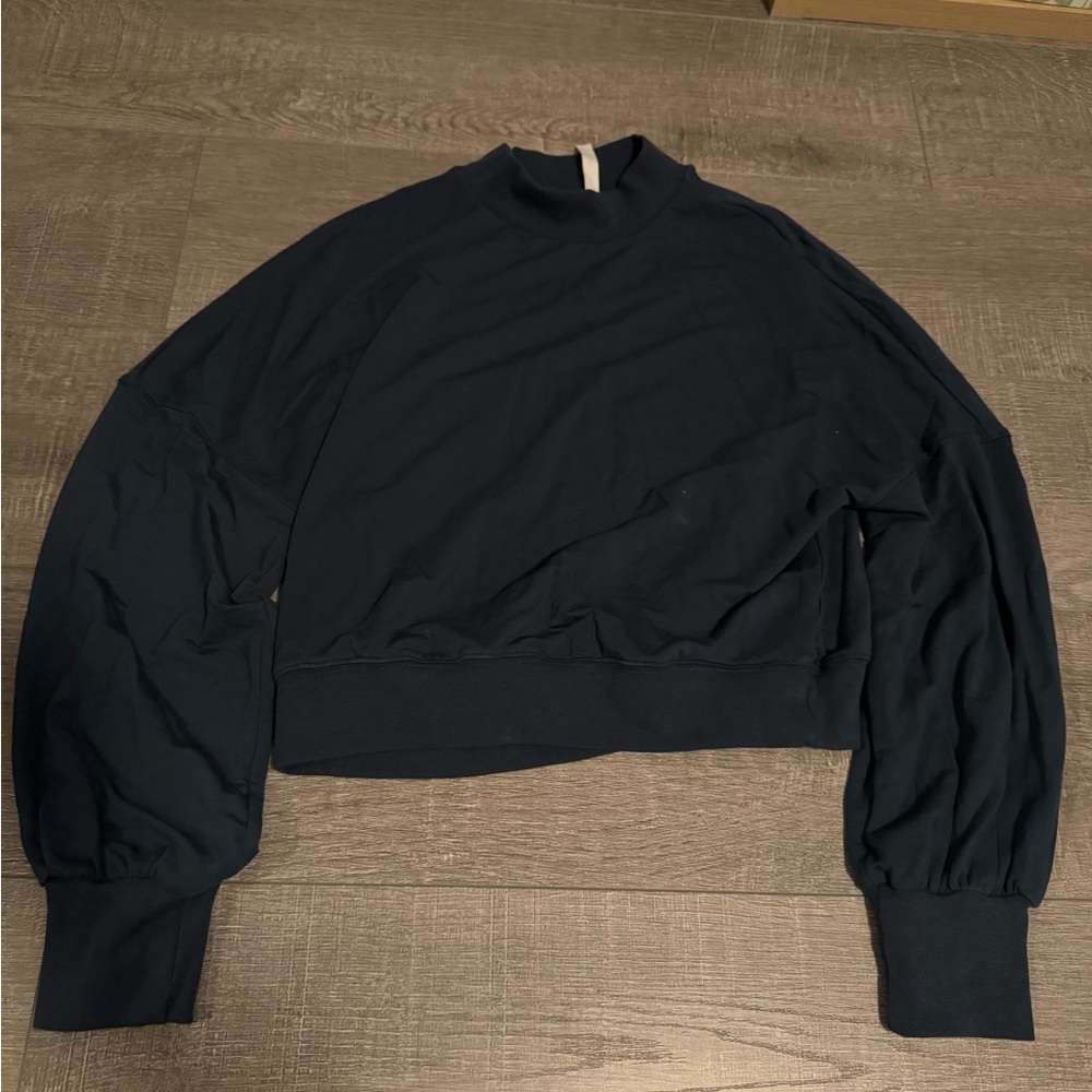 Fabletics teal medium sweatshirt